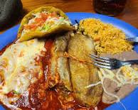 Their Red Enchiladas